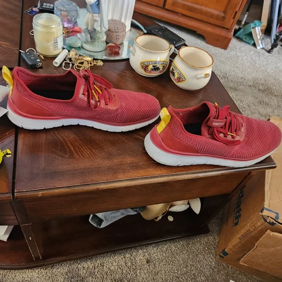 Cole Haan ZeroGround Red Slip-On Sneakers Size 12M - Picture 12 of 15